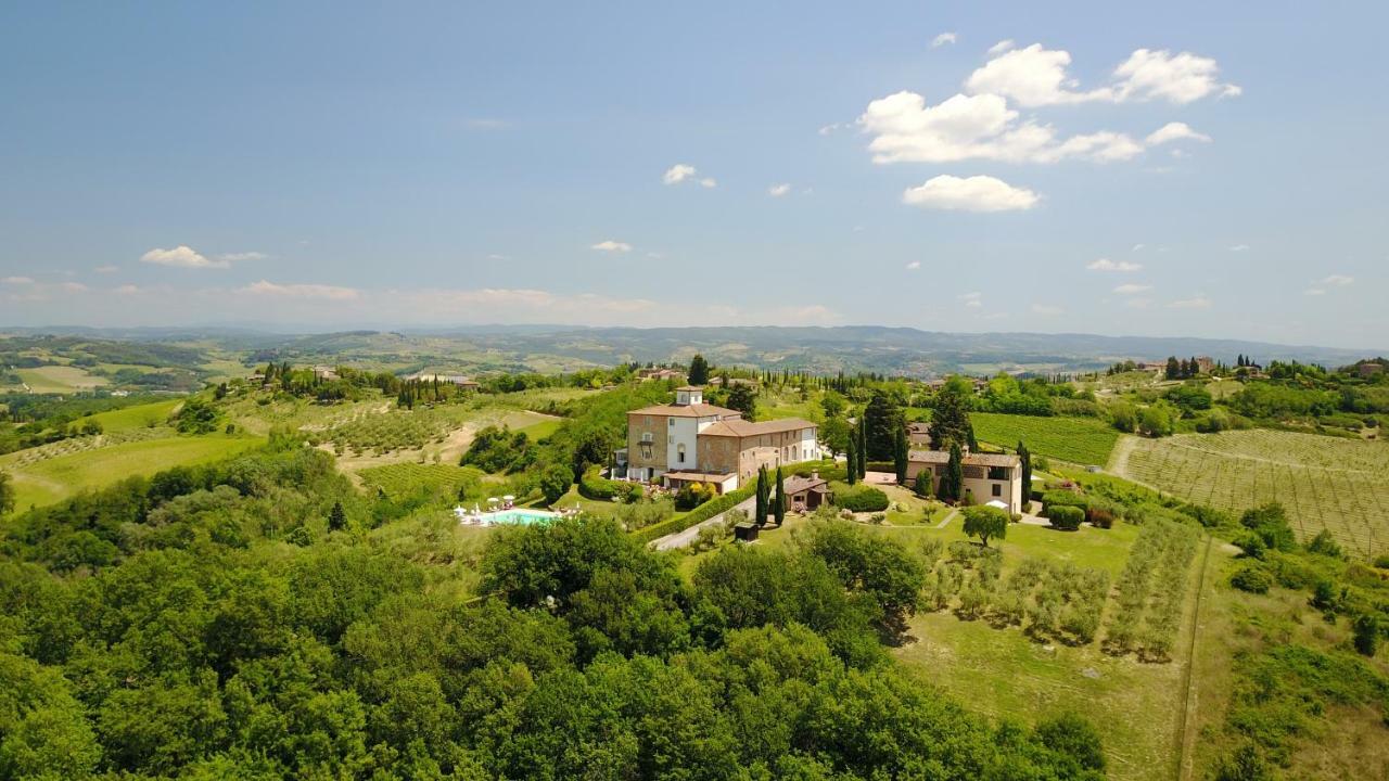 Castello Di Fulignano Soarzio Panoramic Apartment San Gimignano Exterior photo